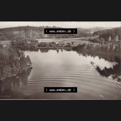 Fotos DDR, Bezirk Karl-Marx-Stadt, Kreis Hainichen, Talsperre Kriebstein 1971 aus Foto-Mappe vom Verlag Erhard Neubert KG Blick zum Wappenfelsen. Fotos aus DDR-Zeiten Bezirk Karl-Marx-Stadt... Sammlung