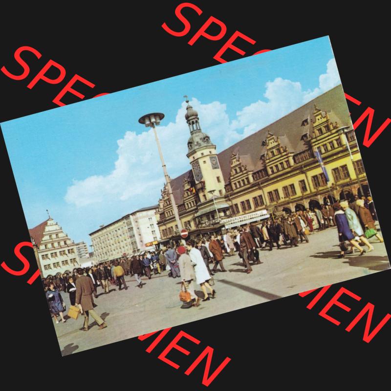 Ansichtskarten DDR Bezirk Leipzig, Leipzig Stadt in Farbe, Altes Rathaus und Alte Waage am Markt, ungelaufen. Ansichtskarte bzw. Postkarte aus DDR-Zeiten Bezirk Leipzig... Sammlung