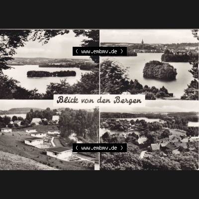 Ansichtskarte DDR Bezirk Neubrandenburg, Kreis Teterow, DDR Großkarte Feldberg auf Mecklenburg. Ansichtskarte bzw. Postkarte aus DDR-Zeiten Bezirk Neubrandenburg der Deutschen... Sammlung
