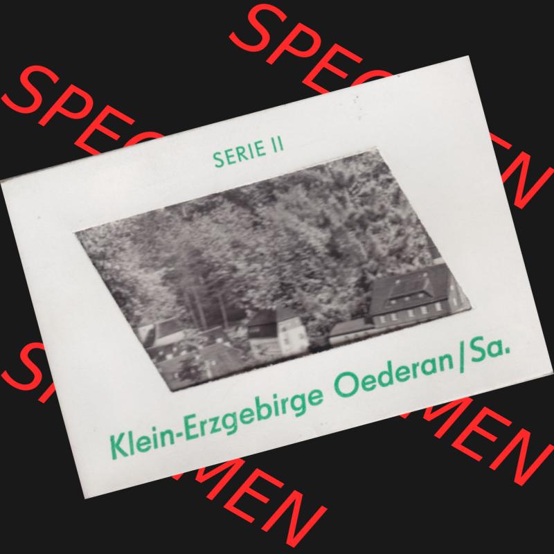 Fotos DDR, Bezirk Karl-Marx-Stadt, Kreis Flöha, Oederan/Sa. Klein-Erzgebirge 1975, 10 Fotobildchen, Klein-Erzgebirge Oederan Serie II.. Fotos... Sammlung