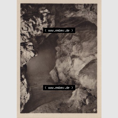Echtes Foto der DDR Bezirk Suhl, Kreis Bad Salzungen, Stadt Bad Liebenstein, Foto-Mappe Altensteiner Höhle Thüringer Wald A 123 55, Nr. 6, Neu erschlossener... Sammlung