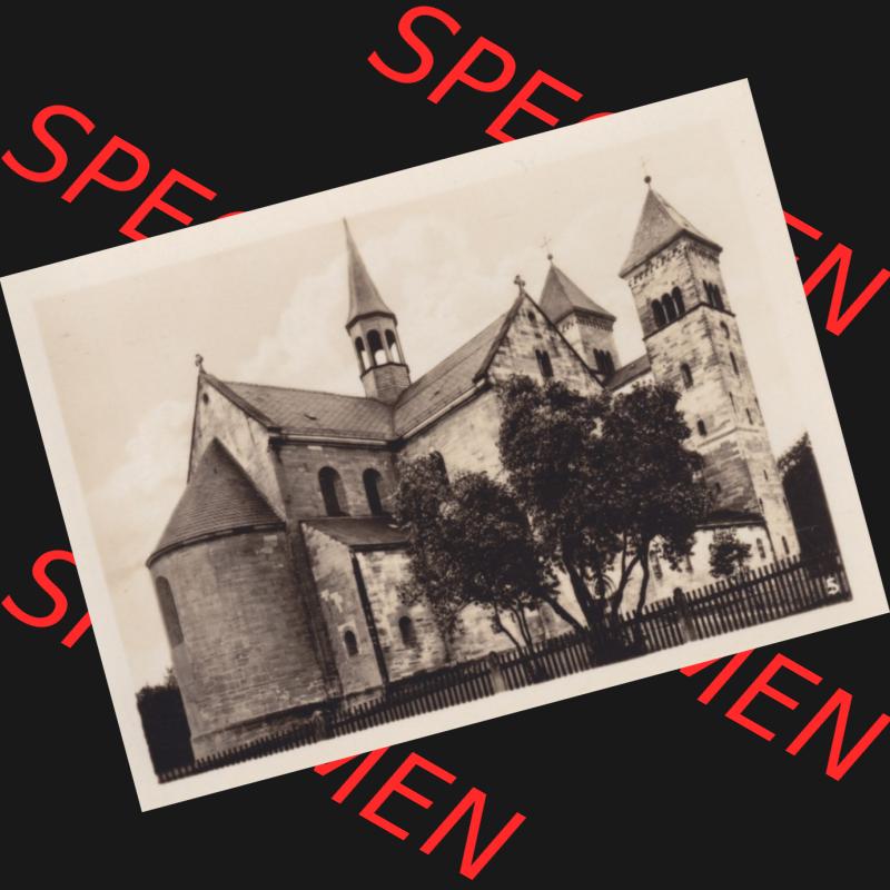 DDR Bezirk Gera, Landkreis Jena, Luftkurort Bad Klosterlausnitz, 10 Echt-Foto-Handabzüge, Albert Krebs, Leipzig S3 5) Klosterkirche. Foto-Handabzüge... Sammlung