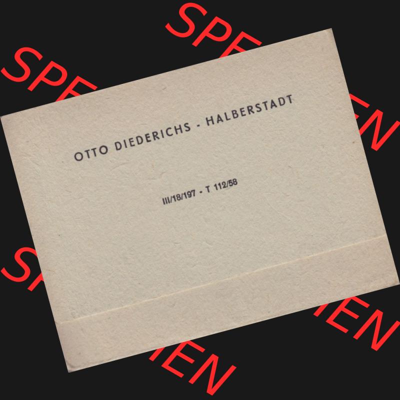 Fotos DDR, Bezirk Magdeburg, Kreis Wernigerode, Stadt Wernigerode, 10 Ansichten-Leporello von Wernigerode Herausgeber Otto Diederichs - Halberstadt III-18-197 T 112-58. Fotos... Sammlung