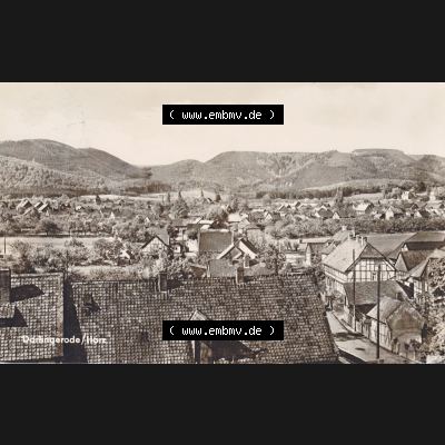 Ansichtskarte in s/w DDR, Bezirk Magdeburg, Darlingerode im Harz. Ansichtskarte bzw. Postkarte aus DDR-Zeiten Bezirk Magdeburg der Deutschen Demokratischen Republik vom Bezirk... Sammlung