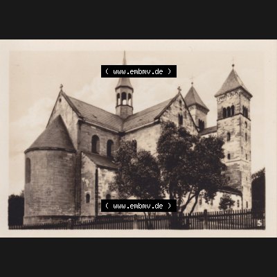 DDR Bezirk Gera, Landkreis Jena, Luftkurort Bad Klosterlausnitz, 10 Echt-Foto-Handabzüge, Albert Krebs, Leipzig S3 5) Klosterkirche. Foto-Handabzüge... Sammlung