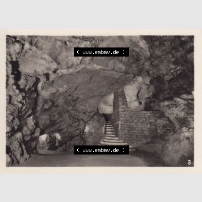 Echtes Foto der DDR Bezirk Suhl, Kreis Bad Salzungen, Stadt Bad Liebenstein, Foto-Mappe Altensteiner Höhle Thüringer Wald A 123 55, Nr. 3, Der Dom.... Sammlung