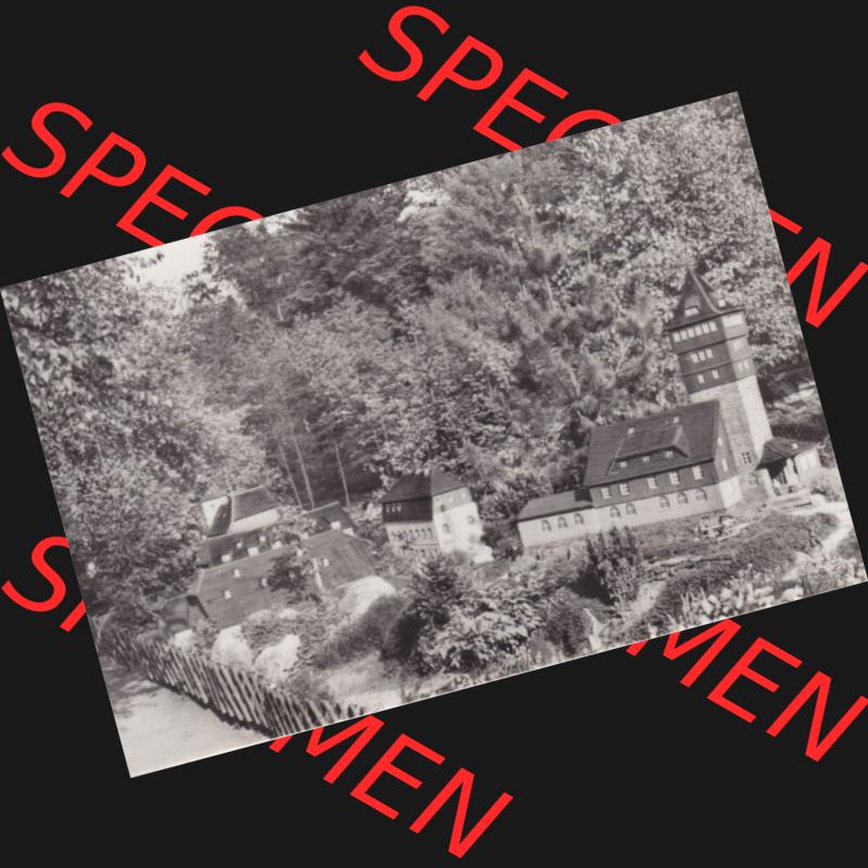 Fotos DDR, Bezirk Karl-Marx-Stadt, Kreis Flöha, Oederan/Sa. Klein-Erzgebirge 1975, 10 Fotobildchen, Berghaus auf dem Bärenstein. Fotos aus DDR-Zeiten... Sammlung