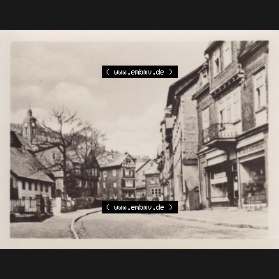 DDR Bezirk Suhl, Kreis Neuhaus am Rennweg, Stadt Lauscha mit 10 Echten Fotos aus Foto-Mappe von 1956, Lauscha Ort in Thüringen. Foto-Abzüge aus DDR-Zeiten Bezirk Suhl... Sammlung