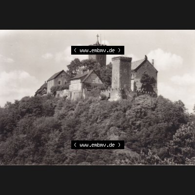 Fotos DDR, Bezirk Erfurt, Kreis Eisenach, Stadt Eisenach, Burg Wartburg mit 10 Foto-Ansichten-Mappe 1973 die Wartburg II. (1). Fotos aus DDR-Zeiten Bezirk... Sammlung