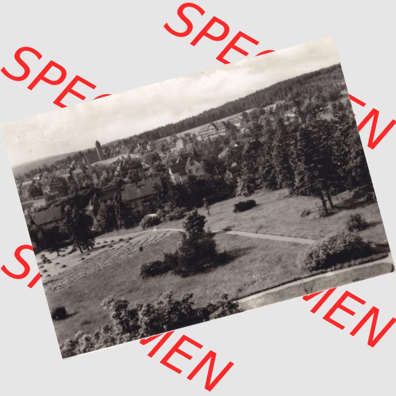 Fotos Bezirk Suhl, Kreis Schmalkalden-Meiningen, Stadt Oberhof in Thüringen, 1969, 10 Dick-Fotos Oberhof, Dick-Foto-Verlag, Erlbach i. V., 5534... Sammlung
