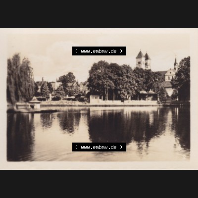 DDR Bezirk Gera, Landkreis Jena, Luftkurort Bad Klosterlausnitz, 10 Echt-Foto-Handabzüge, Albert Krebs, Leipzig S3 2) Klosterteich. Foto-Handabzüge aus... Sammlung