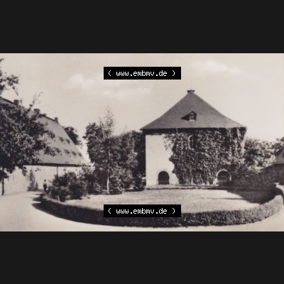 DDR Bezirk Karl-Marx-Stadt, Kreis Flöha, Stadt Augustusburg, VEB Verlag Bildpostkarten 901 Karl-Marx-Stadt, Augustusburg im Erzgebirge Brunnenhaus. Fotos aus DDR-Zeiten... Sammlung