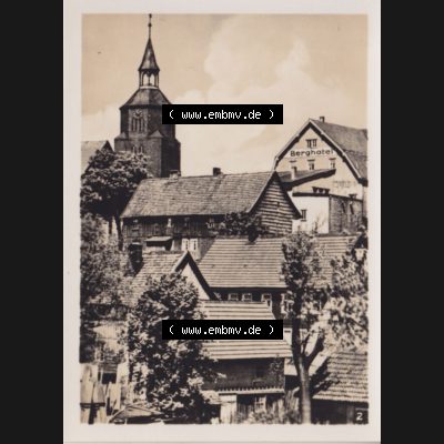 Fotos DDR, Bezirk Magdeburg, Kreis Wernigerode, Stadt Benneckenstein / Harz, Foto-Mappe mit 10 echte Photos 2. Das malerische Benneckenstein. Fotos aus DDR-Zeiten... Sammlung
