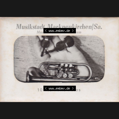 DDR Bezirk Karl-Marx-Stadt, Kreis Klingenthal, Stadt Markneukirchen, 1974 Musikinstrumenten-Museum, 10 Kleinbild-Fotos VEB Foto-Verlag, 9934 Erlbach III 23 27, III 23... Sammlung