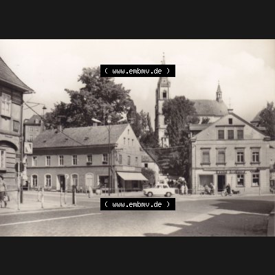 Fotos DDR Bezirk Dresden, Kreis Bautzen, Schirgiswalde, 10 echte Hochglanz-Fotos, Verlag Brück und Sohn 825 Meißen Schirgiswalde O.L. Markt mit Kath- Kirche.... Sammlung