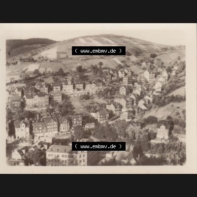 DDR Bezirk Suhl, Kreis Neuhaus am Rennweg, Stadt Lauscha mit 10 Echten Fotos aus Foto-Mappe von 1956, Lauscha in Thüringen. Foto-Abzüge aus DDR-Zeiten Bezirk Suhl der... Sammlung