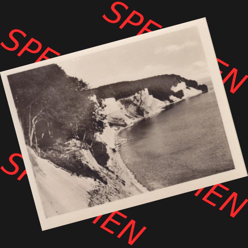 Fotos DDR Bezirk Rostock, Kreis Rügen, Insel Rügen Stubbenkammer, Foto-Mappe mit 10 Echte Fotos Kreidefelsen. DDR Bezirk Rostock, Kreis Rügen, Stubbenkammer... Sammlung