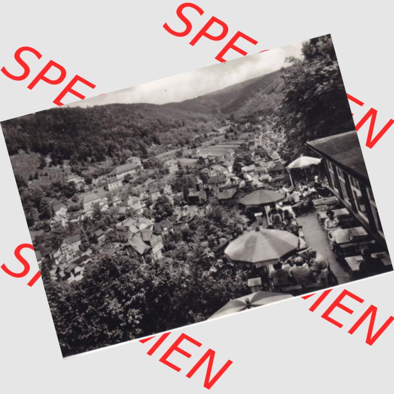 Fotos DDR Bezirk Suhl, Kreis Neuhaus, Schwarzatal in Thüringen der DDR, 10 Dick-Fotos, Dick-Foto-Verlag, Erlbach I. V. III/23/24, III 23 6... Sammlung