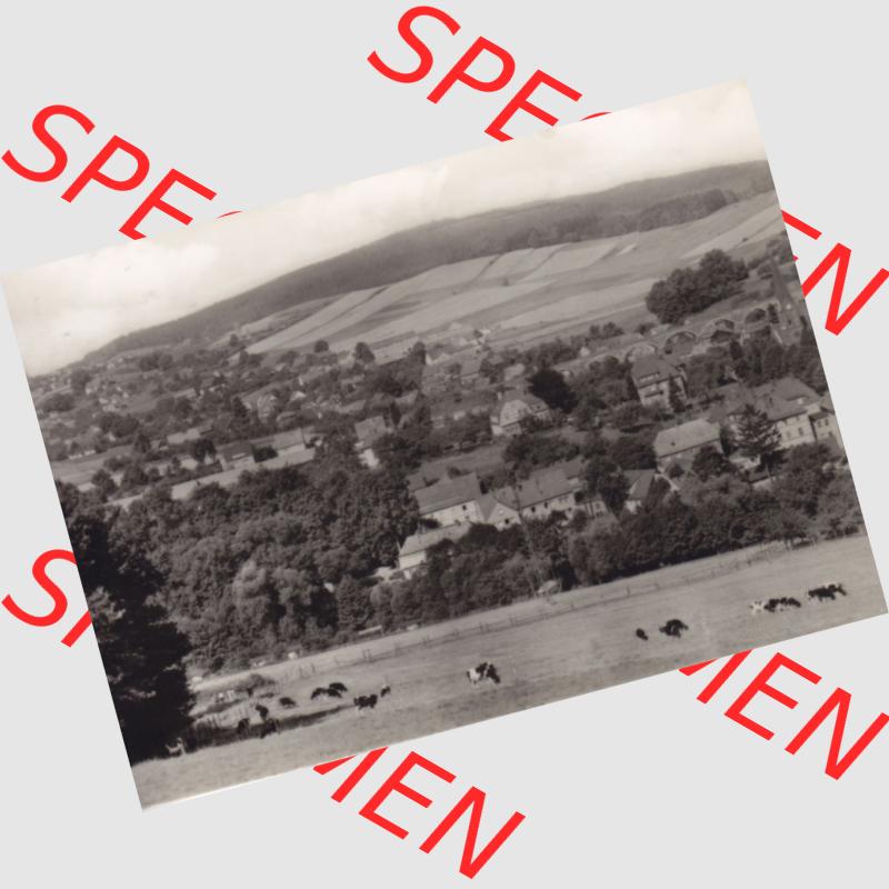Fotos DDR Bezirk Dresden, Kreis Bautzen, Schirgiswalde, 10 echte Hochglanz-Fotos, Verlag Brück und Sohn 825 Meißen Blick vom Mälzerberg in Schirgiswalde.... Sammlung