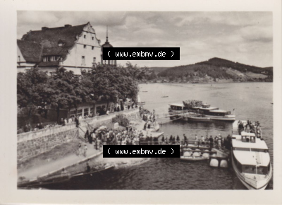 Saalburg - HO-Hotel Kranich, DDR-Zeiten Bezirk Gera Sammlung