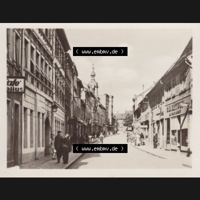 Fotos DDR Bezirk Gera, Kreis Eisenberg, Eisenberg (Thüringen), 10 Echte Fotos Ansichten Foto-Mappe Steinweg. Foto-Abzüge aus DDR-Zeiten Bezirk Gera der Deutschen... Sammlung