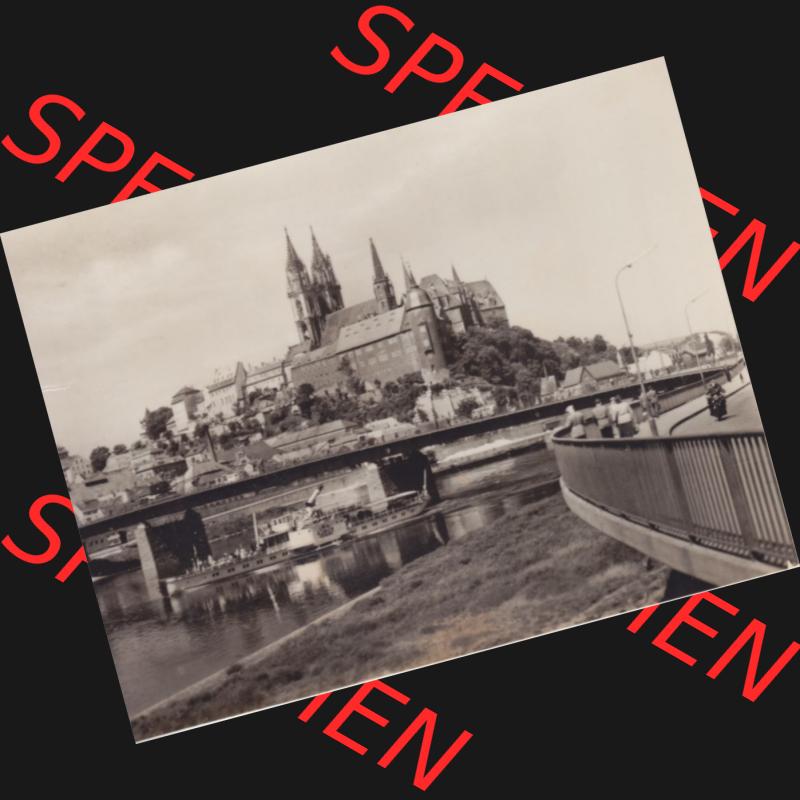 Fotos DDR Bezirk Dresden, Kreis Meißen, Stadt Meißen, Foto-Mappe von 1959, Meissen die Tausendjährige Stadt an der Elbe, Albrechtsburg und Dom. Original... Sammlung