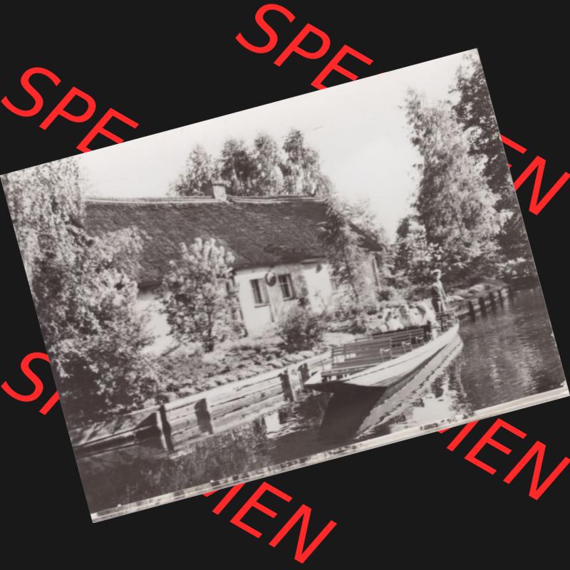 Fotos DDR Bezirk Cottbus, Kreis Lübben, Spreewald 1980, Foto-Mappe mit 10 Ansichten vom Spreewald 1980 We Blotach (0003) - Fotos DDR Bezirk Cottbus, Kreis Lübben,... Sammlung