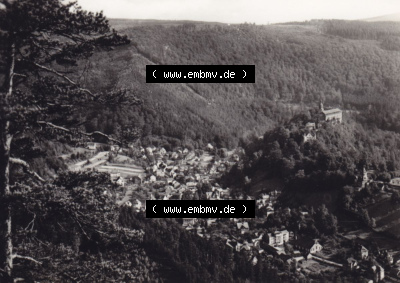 1968 Blick vom Trippstein, DDR-Zeiten Bezirk Suhl Sammlung
