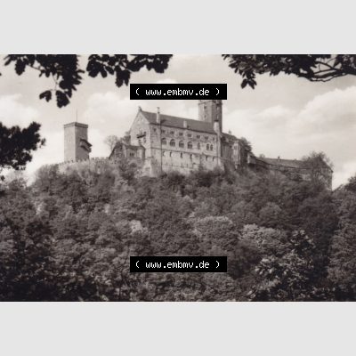 Fotos DDR, Bezirk Erfurt, Kreis Eisenach, Stadt Eisenach, Burg Wartburg mit 10 Foto-Ansichten-Mappe 1973 die Wartburg I. (1). Fotos aus DDR-Zeiten Bezirk... Sammlung