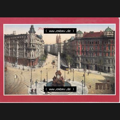 Ansichtskarten DDR Stadt Magdeburg in Farbe, Stadt im Bezirk Magdeburg 03. Hasselbachplatz mit Hassselbachbrunnen A1-III-26-13 So 1675-3. Ansichtskarte bzw. Postkarte aus DDR-Zeiten... Sammlung