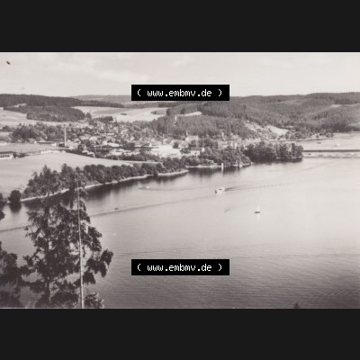 Fotos DDR Bezirk Gera, Kreis Schleiz, Stadt Saalburg-Ebersdorf, Ortsteil Saalburg 1968, 10 Dick-Fotos vom Dick-Foto-Verlag Erlbach i. V., Foto-Mappe 5059 Saalburg... Sammlung