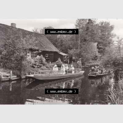 Fotos DDR Bezirk Cottbus, Kreis Lübben, Spreewald 1980, Foto-Mappe mit 10 Ansichten vom Spreewald 1980 We Blotach (0006) - Fotos DDR Bezirk Cottbus, Kreis Lübben,... Sammlung
