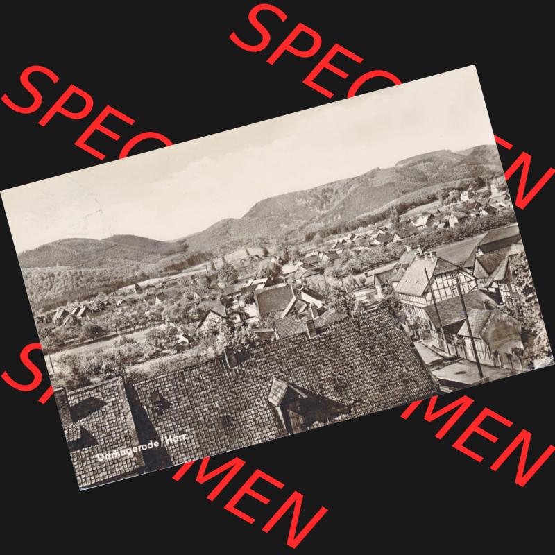 Ansichtskarte in s/w DDR, Bezirk Magdeburg, Darlingerode im Harz. Ansichtskarte bzw. Postkarte aus DDR-Zeiten Bezirk Magdeburg der Deutschen Demokratischen Republik vom Bezirk... Sammlung