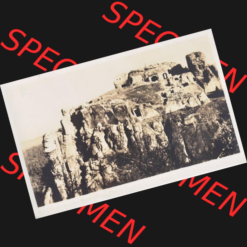 Ansichtskarte in s/w DDR, Bezirk Magdeburg, Blankenburg, Harz, Burg Regenstein. Ansichtskarte bzw. Postkarte aus DDR-Zeiten Bezirk Magdeburg der Deutschen Demokratischen... Sammlung