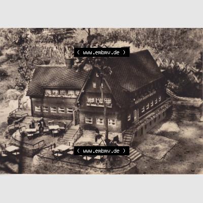 Fotos DDR, Bezirk Karl-Marx-Stadt, Kreis Flöha, Oederan/Sa. Klein-Erzgebirge 1975, 10 Fotobildchen, Verlag Erhard Neubert KG, Ansicht HO-Gaststätte... Sammlung