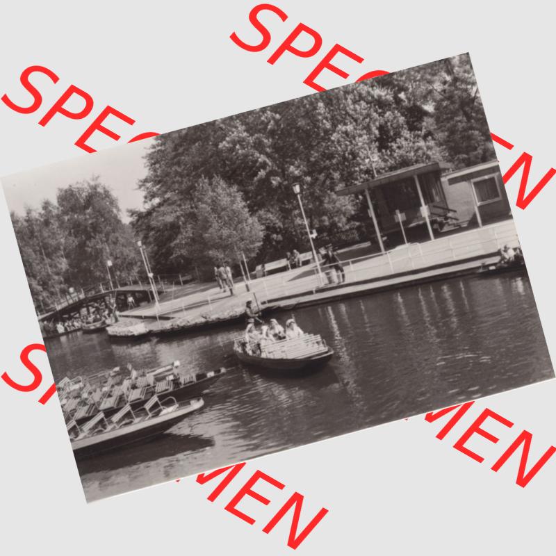 Fotos DDR Bezirk Cottbus, Kreis Lübben, Spreewald 1980, Foto-Mappe mit 10 Ansichten vom Spreewald 1980 We Blotach (0004) - Fotos DDR Bezirk Cottbus, Kreis Lübben,... Sammlung