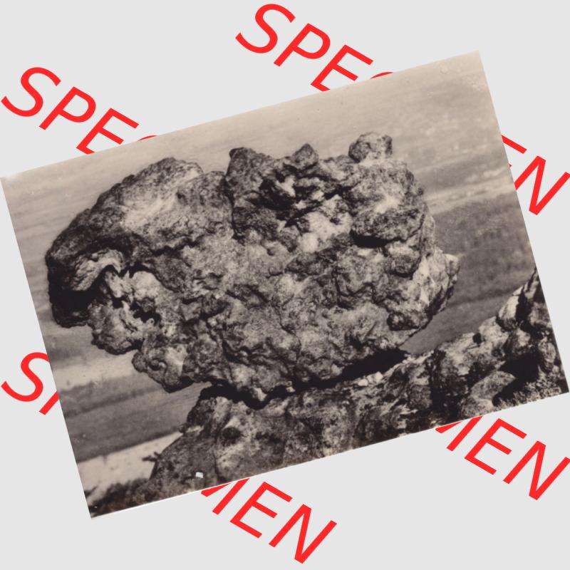 Fotos DDR Bezirk Dresden, Kreis Zittau, Gemeinde Oybin, Zittauer Gebirge Der Töpfer, Original-Foto-Bildchen, Silesia-Verlag, E. Wagner Söhne Der Wackelstein... Sammlung