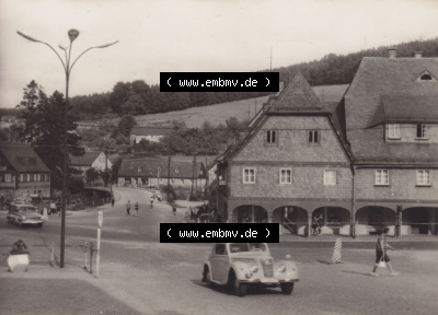 Schirgiswalde O. L. - Markt, DDR-Zeiten Bezirk Dresden Sammlung