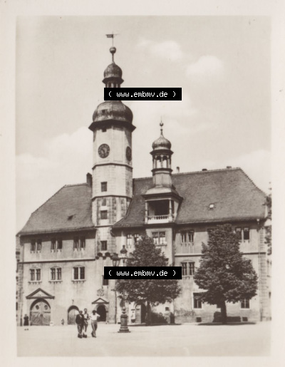 Rathaus, DDR-Zeiten Bezirk Gera Sammlung
