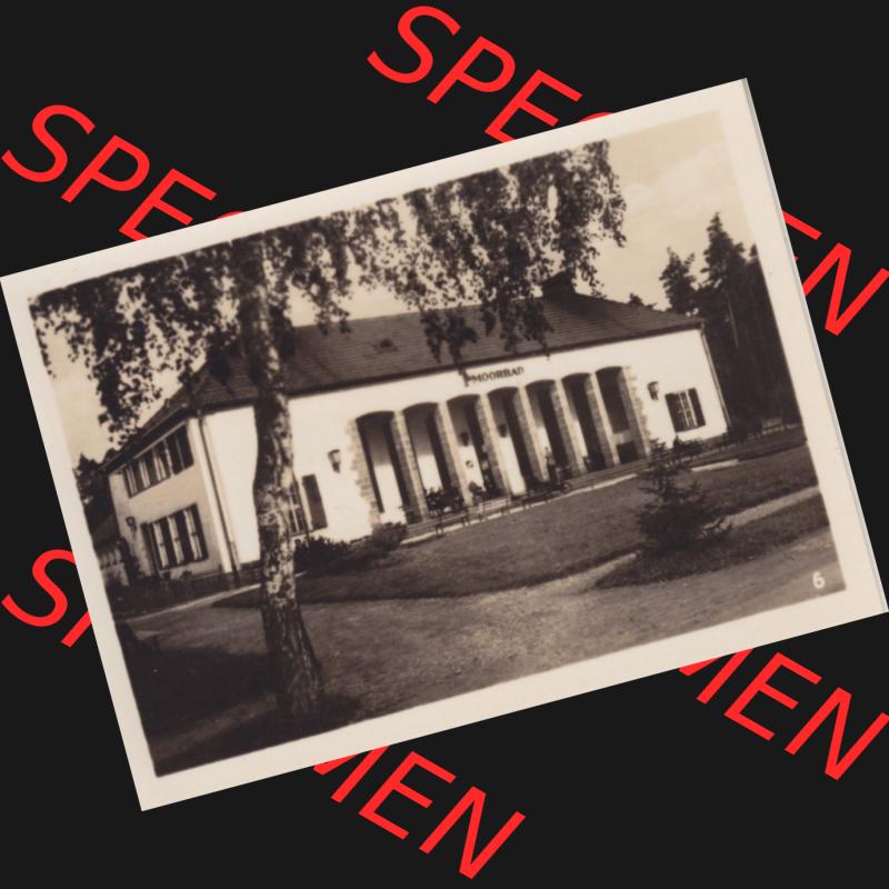 DDR Bezirk Gera, Landkreis Jena, Luftkurort Bad Klosterlausnitz, 10 Echt-Foto-Handabzüge, Albert Krebs, Leipzig S3 6) Moorbad. Foto-Handabzüge aus DDR-Zeiten... Sammlung