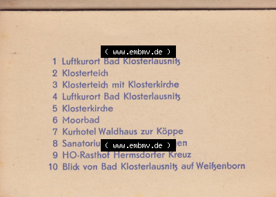 DDR-Zeiten Bezirk Gera Sammlung