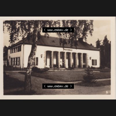 DDR Bezirk Gera, Landkreis Jena, Luftkurort Bad Klosterlausnitz, 10 Echt-Foto-Handabzüge, Albert Krebs, Leipzig S3 6) Moorbad. Foto-Handabzüge aus DDR-Zeiten... Sammlung