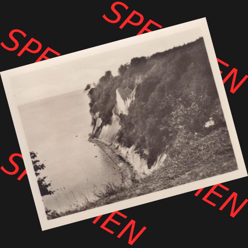 Fotos DDR Bezirk Rostock, Kreis Rügen, Insel Rügen Stubbenkammer, Foto-Mappe mit 10 Echte Fotos Blick auf die Wissower Klinken. DDR Bezirk Rostock, Kreis Rügen,... Sammlung
