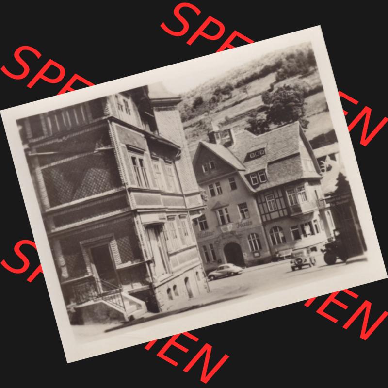DDR Bezirk Suhl, Kreis Neuhaus am Rennweg, Stadt Lauscha mit 10 Echten Fotos aus Foto-Mappe von 1956, Kulturhaus. Foto-Abzüge aus DDR-Zeiten Bezirk Suhl der Deutschen Demokratischen... Sammlung