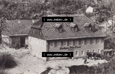 Gasthaus zur Grünen Tanne, Räuberschanke, DDR-Zeiten Bezirk Karl-Marx-Stadt Sammlung