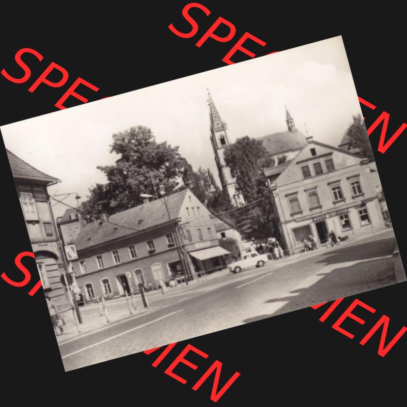 Fotos DDR Bezirk Dresden, Kreis Bautzen, Schirgiswalde, 10 echte Hochglanz-Fotos, Verlag Brück und Sohn 825 Meißen Schirgiswalde O.L. Markt mit Kath- Kirche.... Sammlung