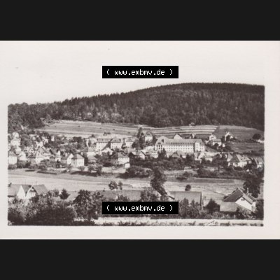 Fotos der DDR Bezirk Suhl, Kreis Bad Salzungen, Stadt Bad Liebenstein, Ansichten Mappe vom Verlag Erhard Neubert, Karl-Marx-Stadt, 1954 Bad Liebenstein II. (1).... Sammlung