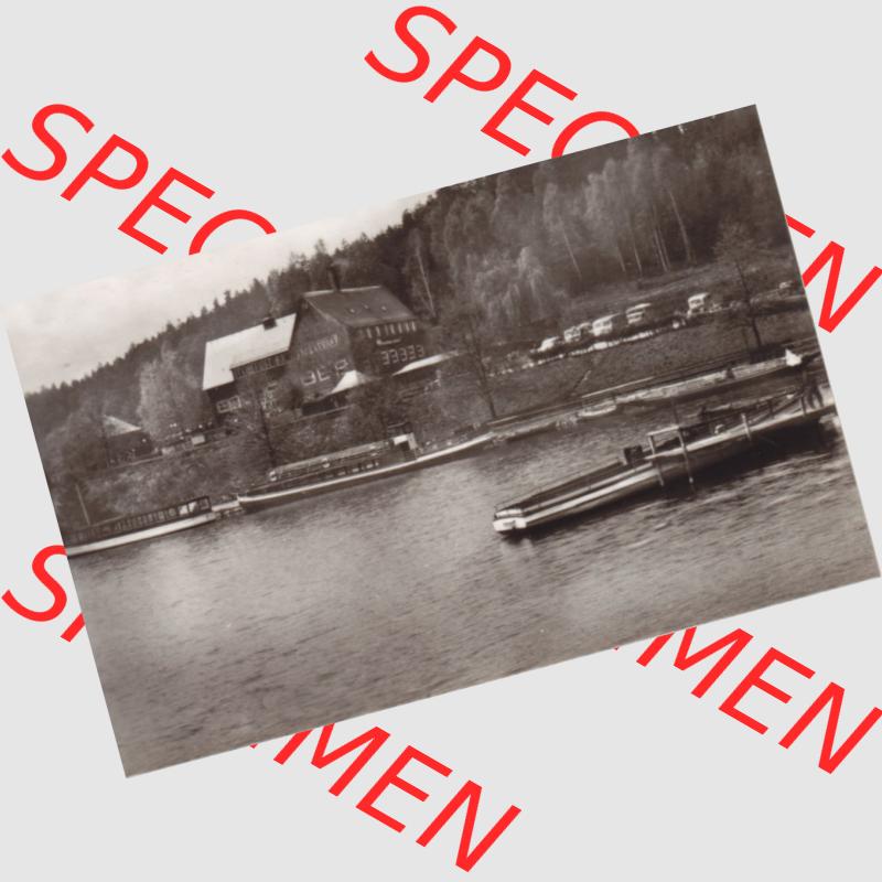 Fotos DDR, Bezirk Karl-Marx-Stadt, Kreis Hainichen, Talsperre Kriebstein 1971 aus Foto-Mappe vom Verlag Erhard Neubert KG HO-Gaststätte. Fotos aus DDR-Zeiten Bezirk Karl-Marx-Stadt... Sammlung