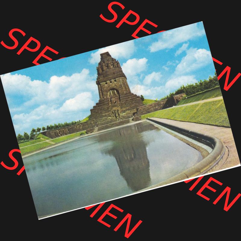 Ansichtskarten DDR Bezirk Leipzig, Leipzig Stadt in Farbe, Völkerschlacht-Denkmal, ungelaufen. Ansichtskarte bzw. Postkarte aus DDR-Zeiten Bezirk Leipzig der Deutschen... Sammlung