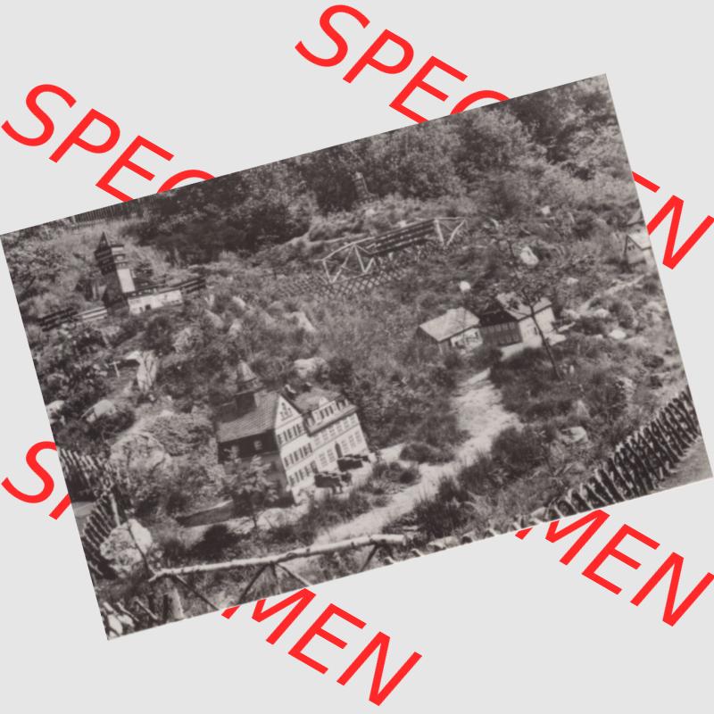 Fotos DDR, Bezirk Karl-Marx-Stadt, Kreis Flöha, Oederan/Sa. Klein-Erzgebirge 1975, 10 Fotobildchen, Orts Teilansicht III.. Fotos aus DDR-Zeiten... Sammlung